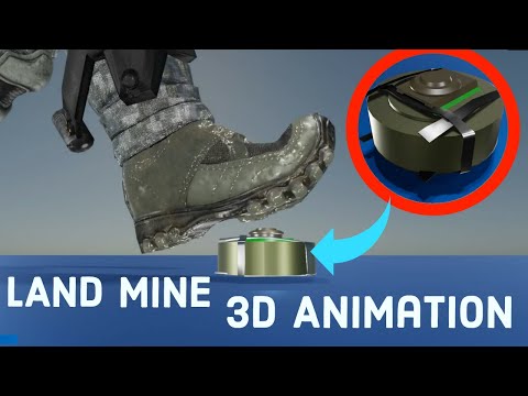 HOW A LAND MINE WORKS?.|| Anti-tank mines and Anti-personnel mines |learn from the base||