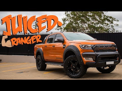 JUICED RANGER // Aftermarket Ford Ranger 4WD Accessories Australia, Rims & Parts, Modified Wildtrak