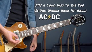 EASY guitar song #9 AC/DC It's A Long Way To The Top (If you wanna Rock n Roll)