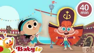 Ahoy Piraci! ????| Przygody w poszukiwaniu skarbów dla dzieci | Filmy dla dzieci @BabyTVPL