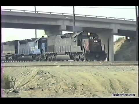 Classic Railroad Series 593 - SP at Colton, CA October 28, 1988