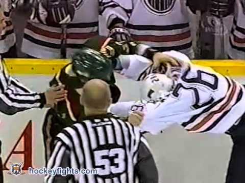 Wes Walz vs Todd Marchant Jan 2, 2003