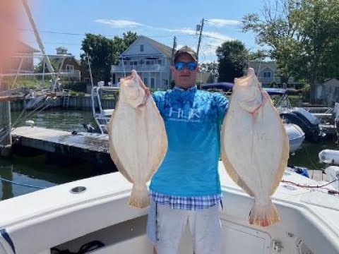 Block Island Fluke!!!!  Catching Keepers in Bad Drift Conditions