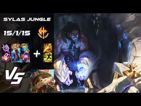 JUNGLE Sylas vs Teemo - EU Grandmaster Patch 25.21