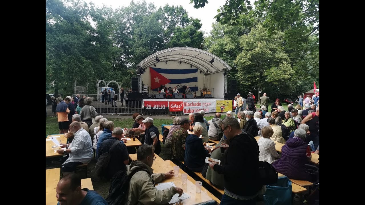 Fiesta de Solidaridad am 26. Juli 2025 - Cuba Si in Berlin