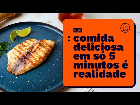 Comida deliciosa em 5 minutos