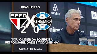LUÍS CASTRO ASSUME RESPONSABILIDADE PELA DERROTA | SÃO PAULO 2x0 GRÊMIO | RÁDIO GAÚCHA | 12/02/2025