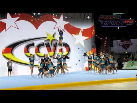 Deutscher CCVD Meister Senior Allgirl Cheer  - Dolphins Allstars SC Bayer O5 Uerdingen