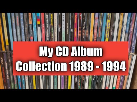 My Britpop and 90s Indie CD Album Collection 1989 -1994