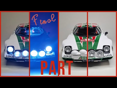 STRATOS COMPLETE! 🔥 FINAL DECALS, LIGHTS ON & RALLY FINISH — ITALERI 1/12 LANCIA HF GR.4 (KIT 4714)