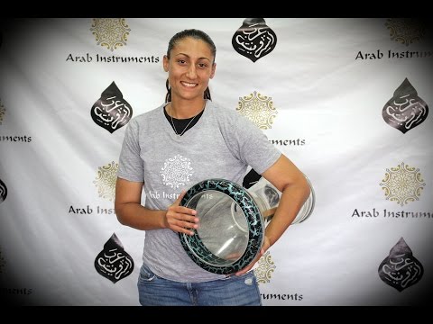 Liel Zavhon - Darbuka Super Girl - Liel Playing the Transparent Darbuka