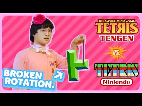 THIS GAME BREAKS GEOMETRY • Which NES Tetris is Better? Nintendo vs. Tengen