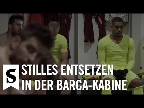 Nach dem 0:4 in Liverpool: Die Stille in der Barcelona-Kabine