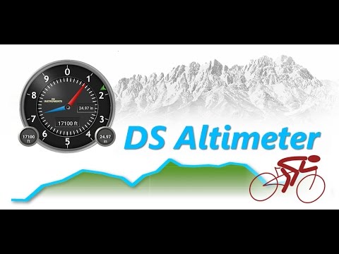Altimeter & Altitude Widget Video