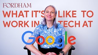 Fordham University Alum Shares Her Success Story at Google | Fordham University