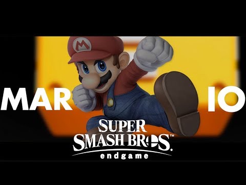 Super Smash Bros. Ultimate End Credits (Avengers Endgame Credits Style)