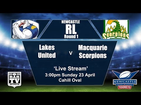 2017 Newcastle RL - Round 1 - Feature Match - Lake United v Macquarie