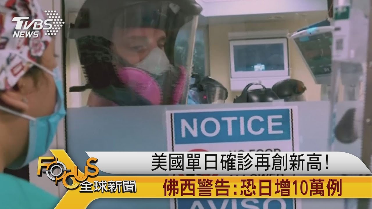 美國單日確診再創新高!佛西警告:恐日增10萬例
