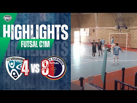Futsal C1M - CCC Futsal Serramanna-Sestu Città Mediterranea C5 4-8 (Highlights)