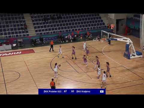 1ZLS 18. kolo / ŽKK Proleter 023 - ŽKK Kraljevo / 06.03.2020.