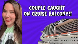 Couple Caught On Cruise Balcony, Ice Storms at the Port of Galveston, and More!!