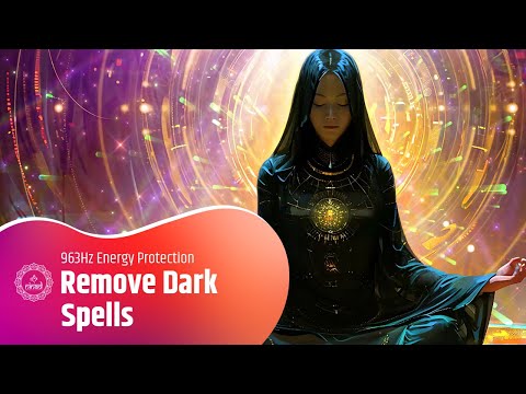 Remove Dark Spells & Shield Your Aura | 963Hz Energy Protection & Spiritual Detox