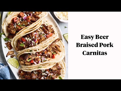 Beer Braised Pork Carnitas