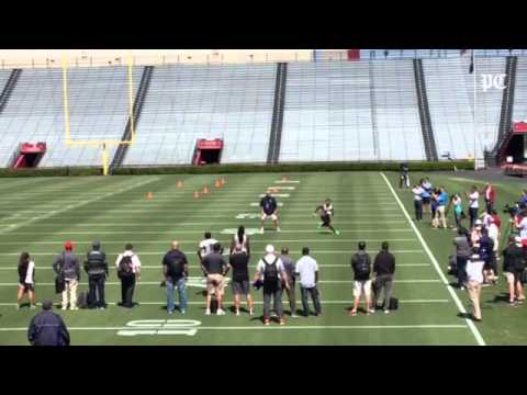 Video at @postandcourier: Gamecocks wide receiver Pharoh Cooper in the sideline catch drill at USC p