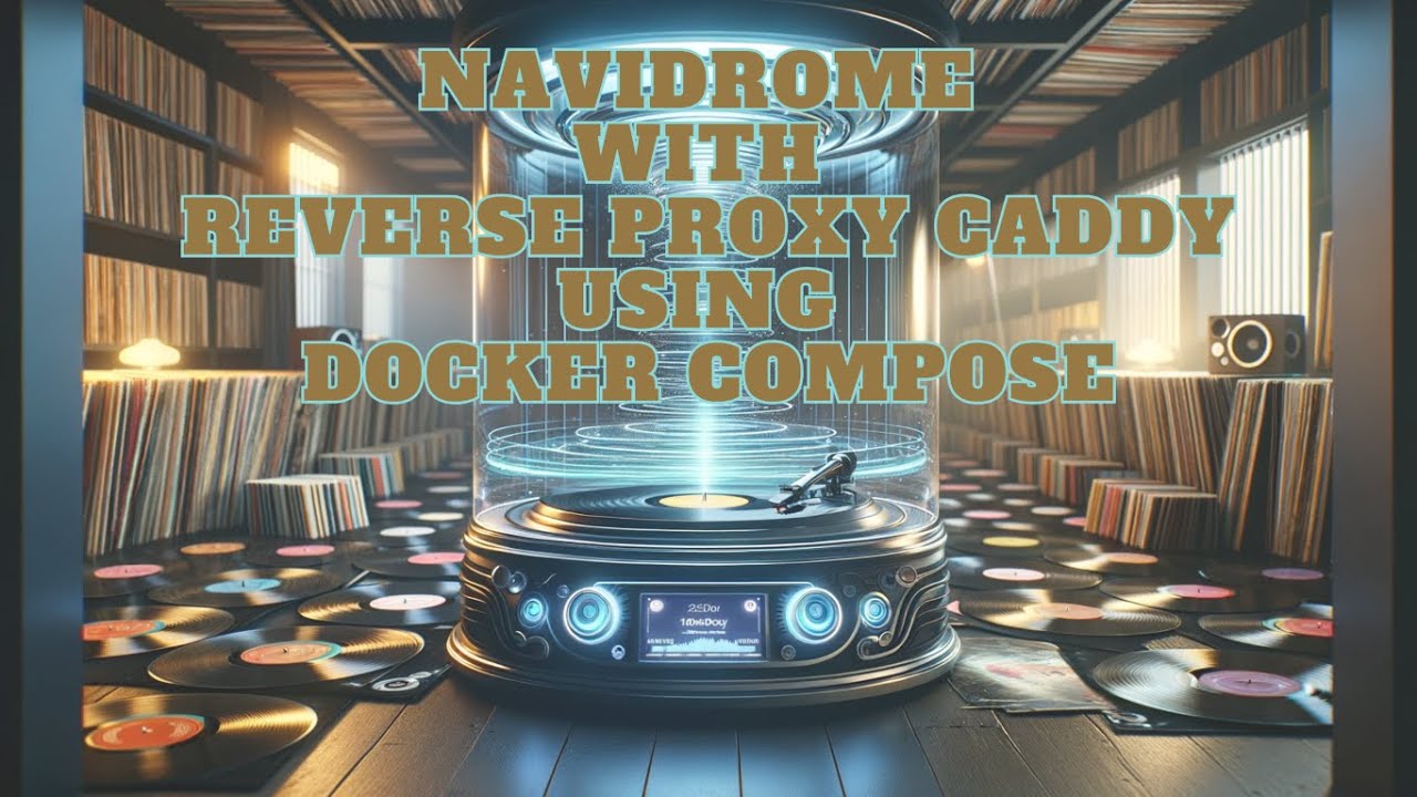 Install Navidrome with Reverse Proxy Caddy using Docker Compose