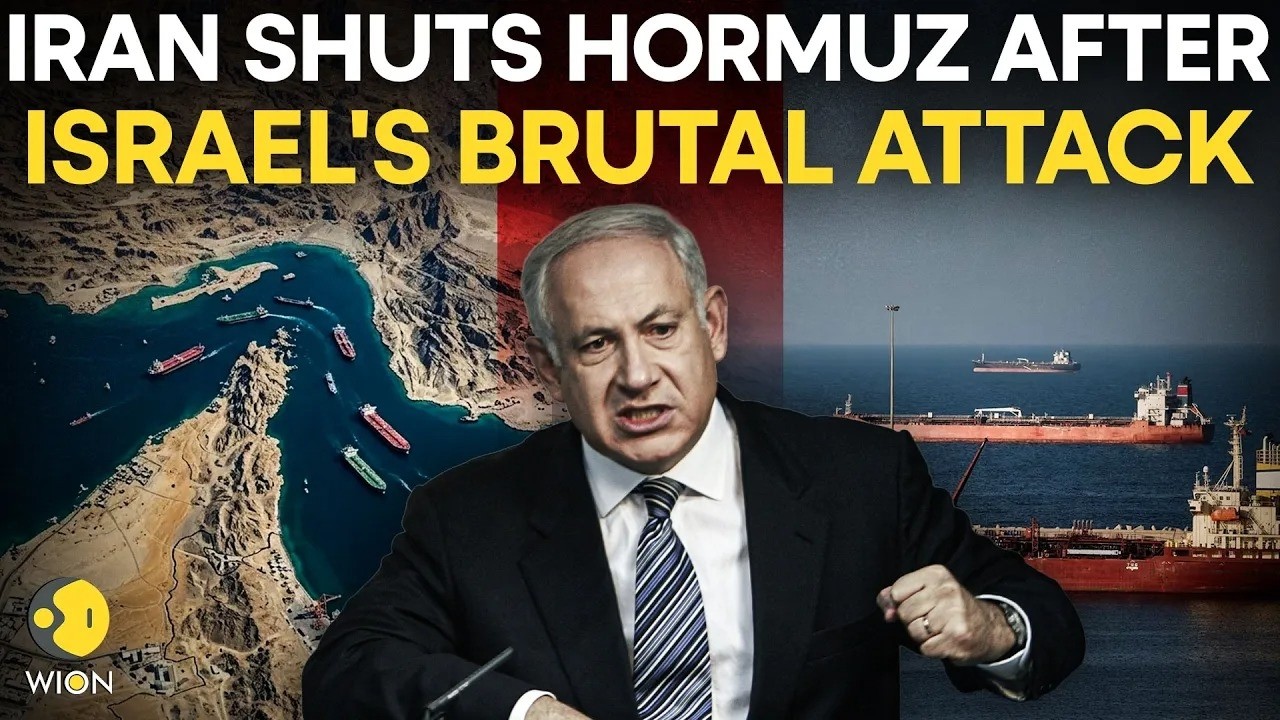 Israel-Iran War: Iran SHUTS Strait Of Hormuz After Israel's Deadly Strike On Lebanon | WION Live