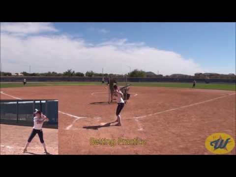 Melina Bueno's Softball Skills Video(Hitting) - 2018 OF - AZ Outlaws 16U-Bueno