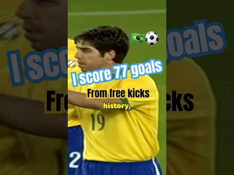 Juninho score 77 goals from free kicks the best free kick taker ever🇧🇷✨️!