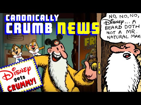 CC NEWS Disney gets Crummy  #chipndale #rescuerangers #disney  #crumb #rcrumb #mrnatural