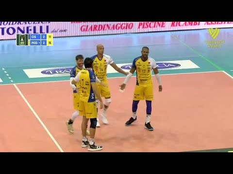 Top Volley Cisterna vs. Leo Shoes PerkinElmer Modena - FIVB - Super Liga - Match Highlights