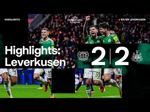 Bayer Leverkusen 2 Newcastle United 2 | UEFA Champions League Highlights