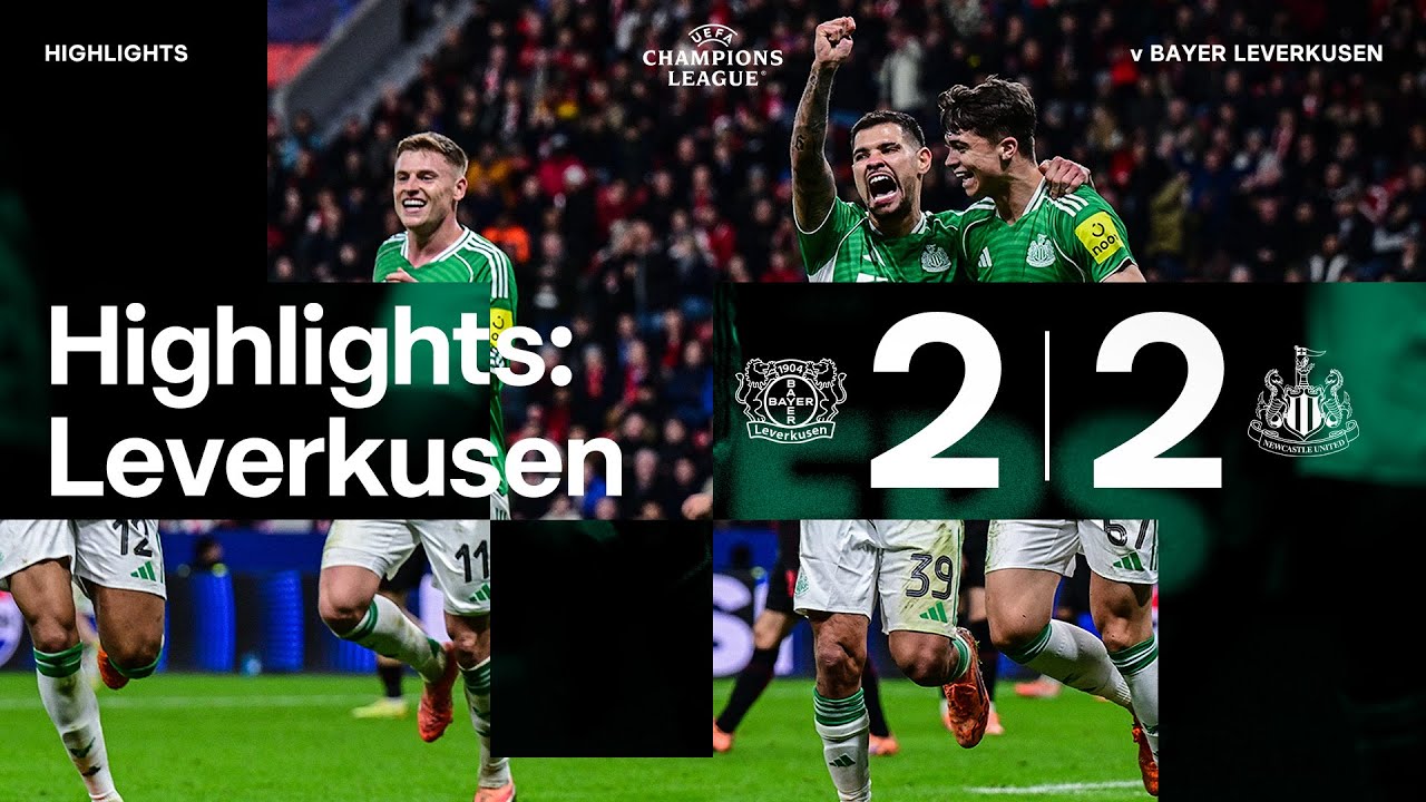 Bayer Leverkusen vs Newcastle Key Moments & Goals Season 2025/2026