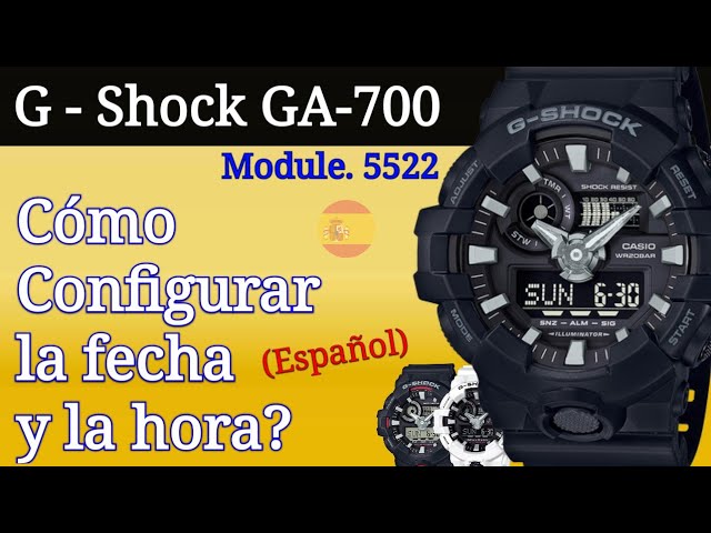 Vídeo relacionado con Casio G-Shock Fantastic Four: First Steps - Reloj GA-700HDS-7AER-F4 de 53 mm