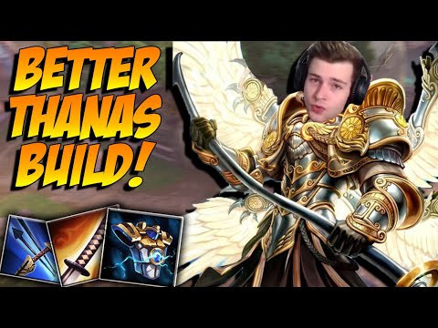 I BUILT LIKE THE "BETTER THANATOS" AND ABSOLUTELY FRAGGED! - Masters Ranked Duel - SMITE