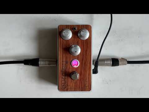 Bogner Burnley Bubinga BUBINGA WOOD Distortion - Pedal Wood