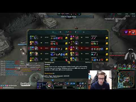 [TSM Bjergsen] - Zoe vs Malzahar mid Pre Season 8 Full HD