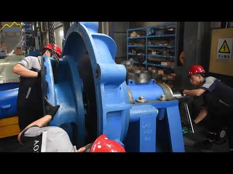 12/10 AOJIN Bomba de Pulpa Instalacion Video