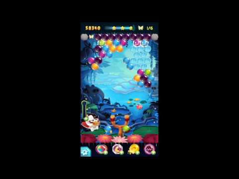 Angry Birds Pop! Level 107 Walkthrough  (3 Stars + Gold Feather)