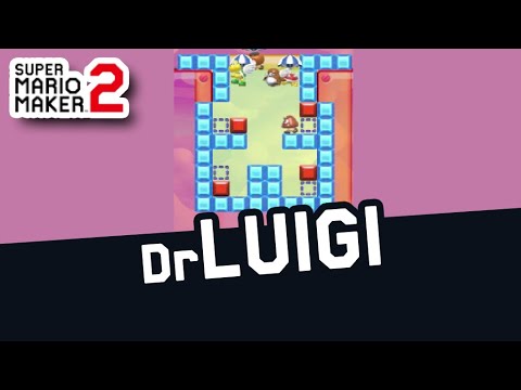 Dr Mario and Tetris Inspired Level | Quickly Dr Luigi! ― Super Mario Make 2