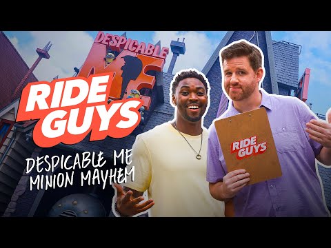 Despicable Me Minion Mayhem | Ride Guys