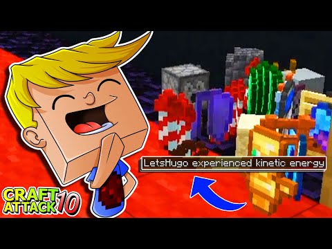 Spark growls at Hugo and he dies! IQ test winner?! - Minecraft Craft Attack 10