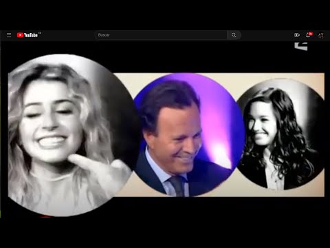 Julio Iglesias, Natasha St Pier, y Julie Zenatti cantan HEY (Il faut toujours un perdant)