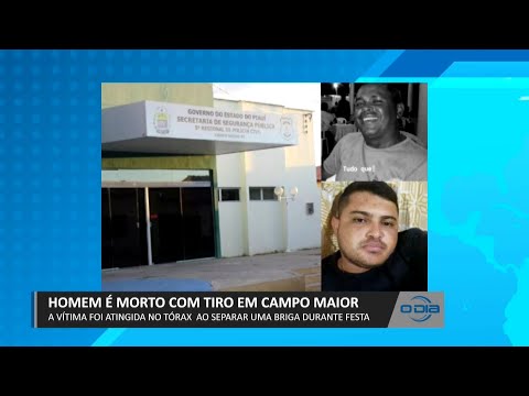 Homem é morto com tiro em Campo Maior ao separar briga durante festa 13 02 2023