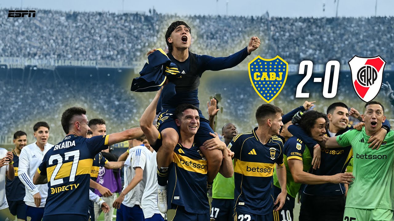 EL SUPERCLÁSICO DESDE ADENTRO | CÁMARAS EXCLUSIVAS DE LA VICTORIA DE BOCA A RIVER EN LA BOMBONERA