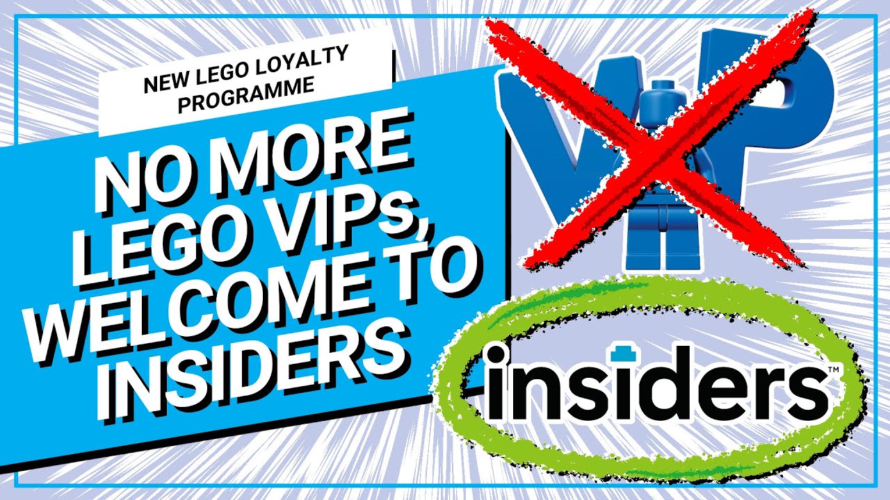 RIP LEGO VIP, long live LEGO Insiders
