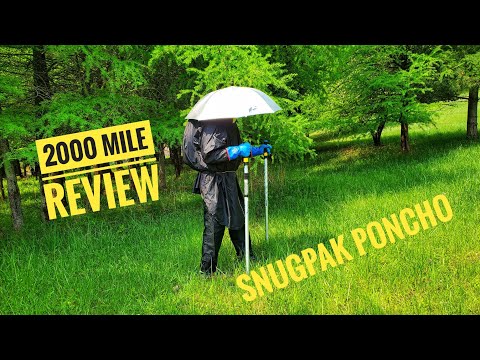 Snugpak Patrol Poncho 2000 mile review